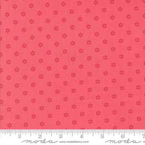 Camille Roskelley, Moda Fabrics, Summertime by Camille Roskelley, 55322 13 Small Floral Dark Pink