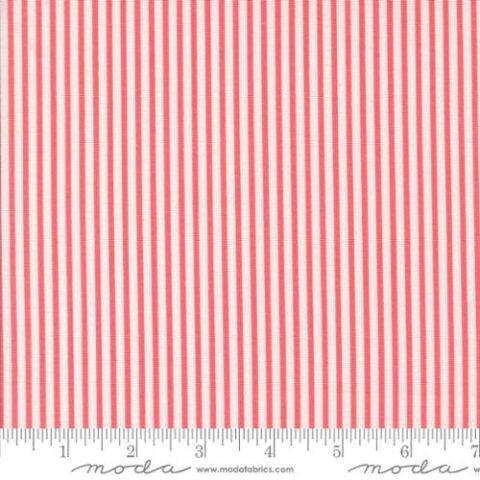 Camille Roskelley, Moda Fabrics, Summertime by Camille Roskelley, 55324 23 Simple Stripe Dark Pink