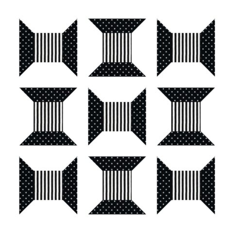 Y Seams., Patchwork Class, cotton spool block