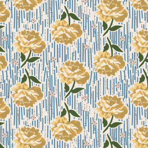 forget me not rose, forget me not rose fabric, Emma Newman fabric, Devonstone collections, forget me not rose by Emma Newman, DV6814