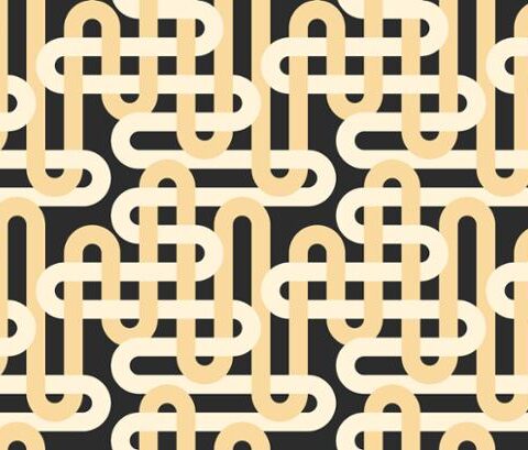 Emily Van Hoff, Moda Fabrics, Groove Fabric, Patchwork Geelong, 42371 27 - Woven Geometrics Nightfall