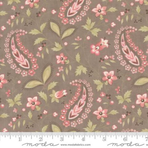 Muse by 3 Sisters, 3 Sisters Fabric, Moda Fabric, Patchwork Geelong, Geelong Quilting, Moda Fabrics Australia, 44393 16 - Paisley Vine Slate
