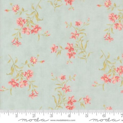 Muse by 3 Sisters, 3 Sisters Fabric, Moda Fabric, Patchwork Geelong, Geelong Quilting, Moda Fabrics Australia, 44394 12 - Flower Picking Florals Sky