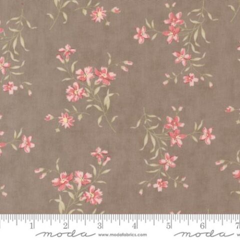 Muse by 3 Sisters, 3 Sisters Fabric, Moda Fabric, Patchwork Geelong, Geelong Quilting, Moda Fabrics Australia, 44394 16 - Flower Picking Florals Slate