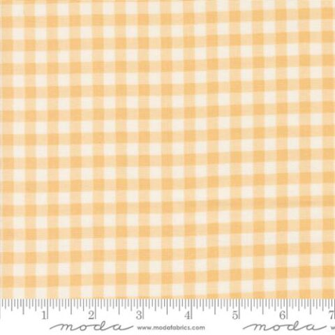 Cottage Charm by My Sew Quilty Life for Moda Fabrics, pretty floral fabric, Bellarine Sewing Centre, Moda Fabrics, My Sew Quilty Life fabric, patchwork Geelong, Geelong Quilting, 31757 33 Gingham - Yellow