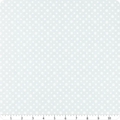 Cottage Charm by My Sew Quilty Life for Moda Fabrics, pretty floral fabric, Bellarine Sewing Centre, Moda Fabrics, My Sew Quilty Life fabric, patchwork Geelong, Geelong Quilting, 31758 20 Light Blue Dots