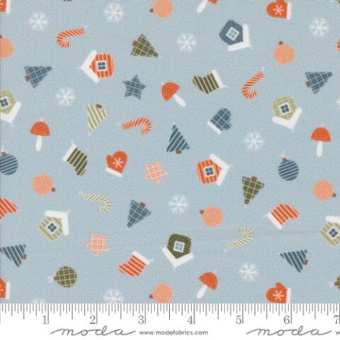 Purrfect Christmas by Elena Amo for Moda Fabrics, Elena Amo fabric, patchwork Geelong, Geelong Quilting, Moda Fabrics, Cat fabric, Christmas fabric, Cat Christmas Fabric, 39046 13 Ornaments