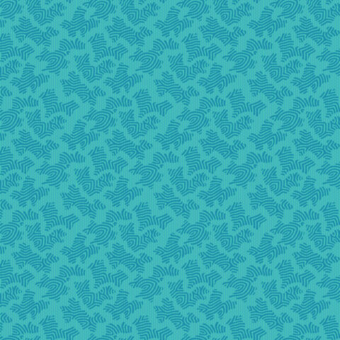 Devonstone Collections, Devonstone Fabric, Miscellany by Michelle Marvig, Michelle Marvig Fabric, Two Green Zebras, Toile Fabric, DV6845