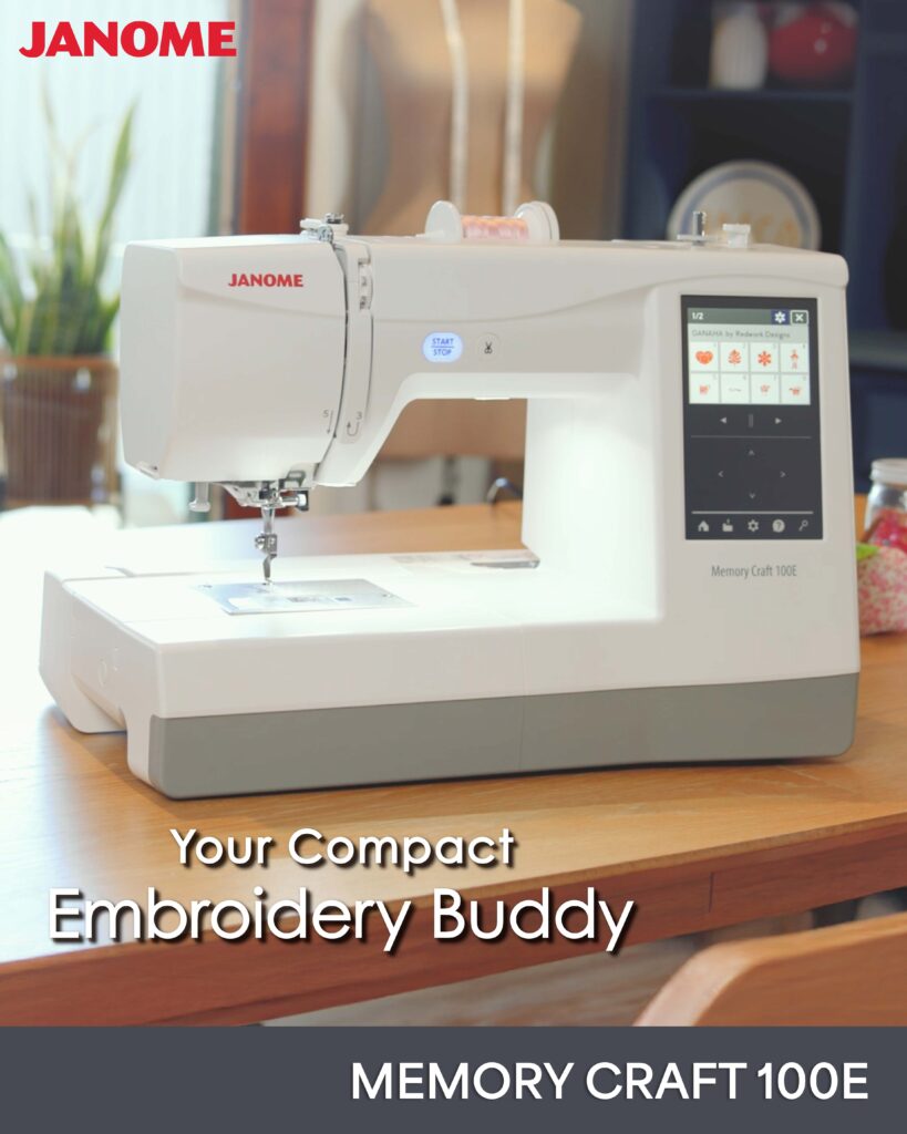 Janome, Janome MC100E, Janome Memory Craft MC100E, Janome Australia, Janome Geelong