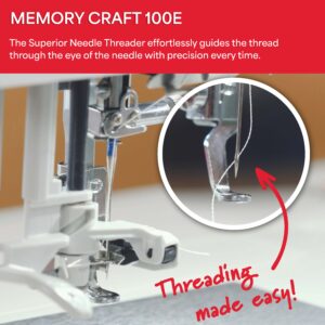 Janome, Janome Memory Craft, Janome MC100e, Janome embroidery machine, Janome embroidery only