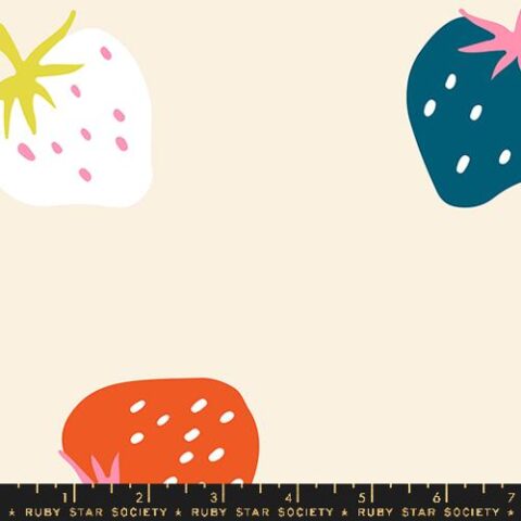 Ruby Star Society, RSS, Ruby Star Society Fabric, RSS Fabric, RSS Strawberry, Strawberry Fabric, 108 inch wide back, backing fabric, RS3089 11 108 Inch Strawberry Wide Back