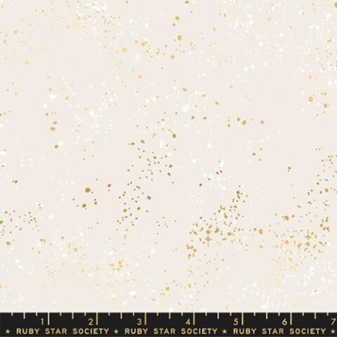 Ruby Star Society, RSS Fabrics, Speckled by Ruby Star Society, Wide back Fabrics, Speckled - RS5055 14M White Gold - 108 Inch Wide Back