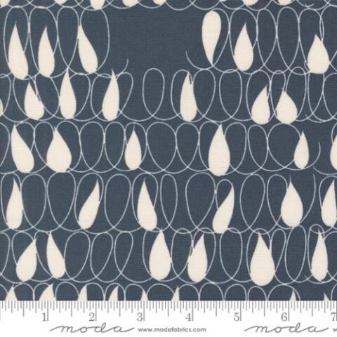 Moda Fabrics, Zen Chic, Zen Chic Fabric, Zen Chic by Moda, Simply Cozy, Simply Cozy Zen Chic, Moda Simply Cozy, 1891 16 - Drops Blenders - Navy