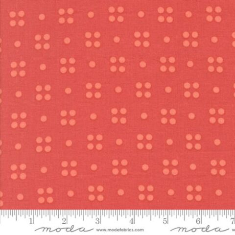 Moda Fabrics, Zen Chic, Zen Chic Fabric, Zen Chic by Moda, Simply Cozy, Simply Cozy Zen Chic, Moda Simply Cozy, 1892 16 - Constellation Dots - Persimmon