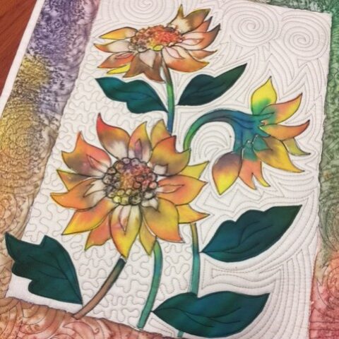 Helen Godden, Helen Godden Workshops, Helen Godden classes, Arty Farty Flowers by Helen Godden