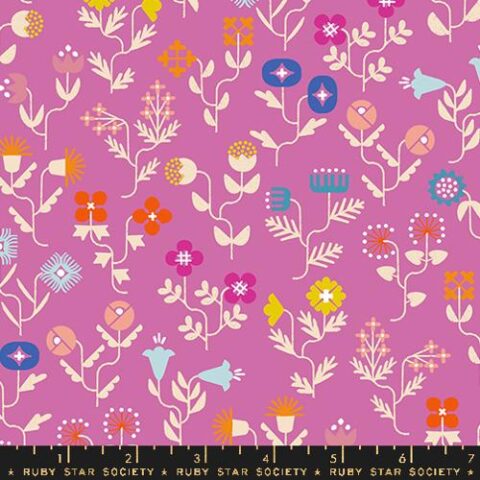 Ruby Star Society, RSS, Ruby Star Society Fabric, RSS Fabric, Ruby Star Society Australia, Ruby Star Society Salutations, Salutations by Ruby Star Society, Ruby Star Society, RSS, Ruby Star Society Fabric, RSS Fabric, Ruby Star Society Australia, Ruby Star Society Salutations, Salutations by Ruby Star Society, RS1092 13 - Forget Me Not Florals Heliotrope
