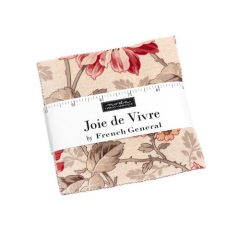 French General, French General Fabric, French General Joie de Vivre, Joie de Vivre, Moda, French General Moda, 13980PP Charm Squares
