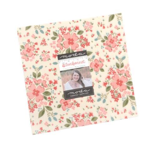 Sunbonnet, Sunbonnet fabric, Sunbonnet by My Sew Quilty Life, Sunbonnet by Moda, Moda Fabrics, My Sew Quilty Life, 31760LC Layer Cake - 10 Inch