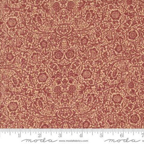 Kansas Troubles, Kansas Troubles Quilt, A Vintage Christmas by Kansas Troubles, Moda Fabrics, Christmas Fabrics, Patchwork Geelong, Christmas Quilting fabrics, 9786 23 A Vintage Christmas Red