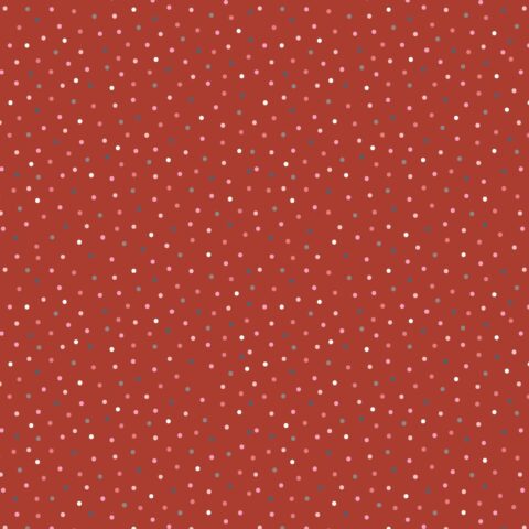 Poppie Cotton - Country Confetti - CC20182 Speckled Hen Red