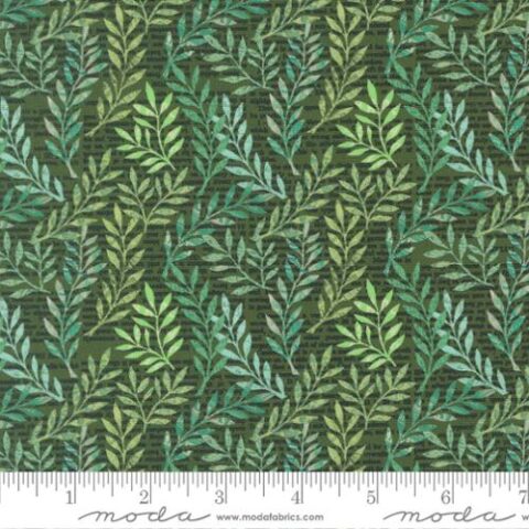 Paper Hamlet, Paper Hamlet by Cathe Holden, Cathe Holden fabric, Moda Fabrics, Foliage - 39562 13