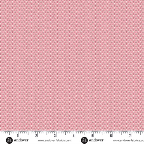 Max and Louise, Max & Louise, Andover Fabrics, Holbrook, Holbrook fabric, Holbrook by Max and Louise, patchwork geelong, geelong quilting, reproduction fabrics, A-1542-E Jonathan Pink