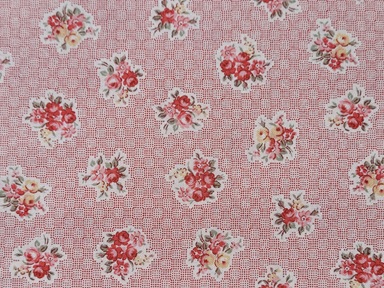Dear Grace, Japanese Fabric, DG10677 F - Red