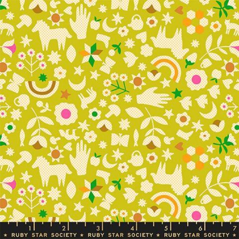 Ruby Star Society, RSS, Ruby Star Society Catnap, Cat fabric, Catnap by Ruby Star Society, Moda Fabrics, RS4131 11 Pistachio