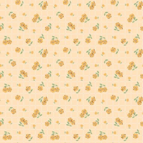 Poppie Cotton, Farmhouse Fancy by Poppie Cotton, Poppie Cotton Fabric, FH25954 - Tea Towel Yellow