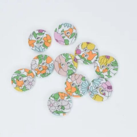 Liberty Buttons 16mm - LB1600117A Poppy Forest A