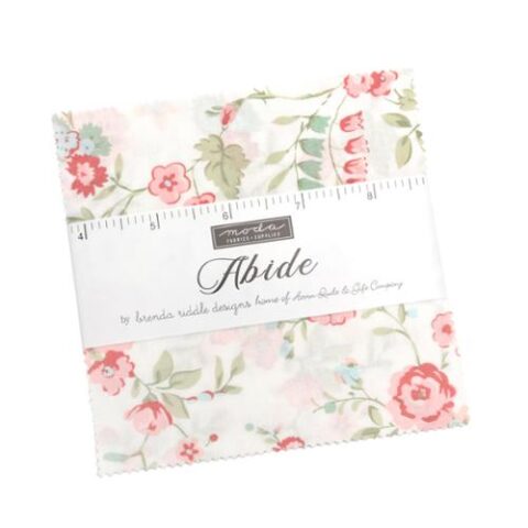 Brenda Riddle Designs, Moda Fabrics, Abide by Brenda Riddle, 18790PP 5 Inch Charm Squares