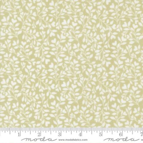 Brenda Riddle Designs, Moda Fabrics, Abide by Brenda Riddle, 18794 15 - Hearts & Leaves