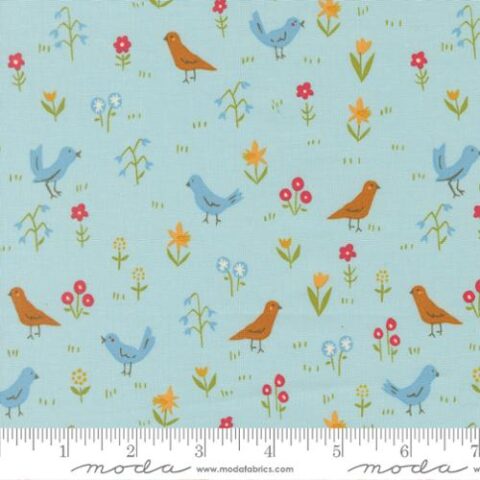 Animal Park Fun, Animal Park fun by Stacey Iest Hsu, Moda Fabrics, Animal Park Fun by Moda Fabrics, 20963 14 - Water