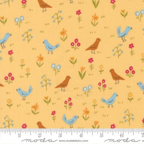 Animal Park Fun, Animal Park fun by Stacey Iest Hsu, Moda Fabrics, Animal Park Fun by Moda Fabrics, 20963 19 - Banana