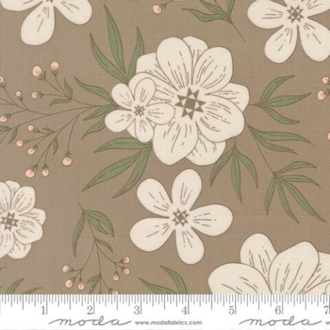 Potted, Potted by Kiley’s Quilt Room, Moda Fabrics, plant pot fabric, 26140 13 - Star Bloom Ash