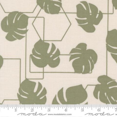 Potted, Potted by Kiley’s Quilt Room, Moda Fabrics, plant pot fabric, 26142 12 - Monstera Geo Stone