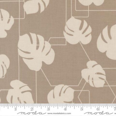 Potted, Potted by Kiley’s Quilt Room, Moda Fabrics, plant pot fabric, 26142 13 - Monstera Geo Ash