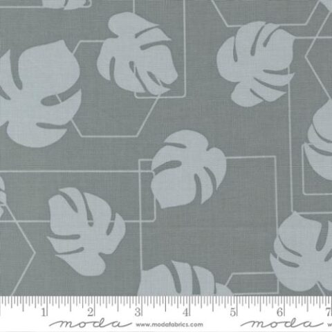 Potted, Potted by Kiley’s Quilt Room, Moda Fabrics, plant pot fabric, 26142 17 - Monstera Geo Ocean