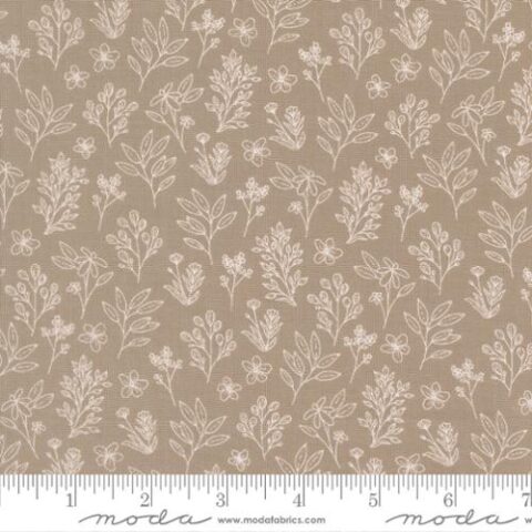 Potted, Potted by Kiley’s Quilt Room, Moda Fabrics, plant pot fabric, 26145 13 - Cuttings Ash