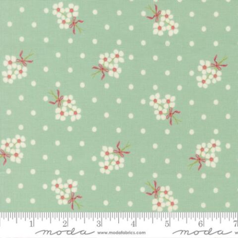 Lyda Rose, Lyda Rose by Bunny Hill Designs, Bunny Hill Designs, Moda Fabrics, 3072 21 - Bouquets Florals - Sky