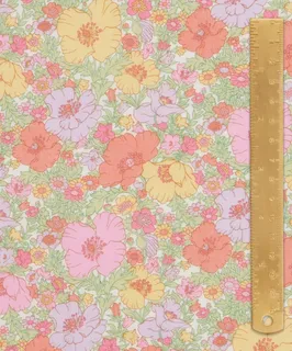 Liberty Fabric, Liberty of London, Liberty Tana Lawn, Liberty Classic 24 Collection, 03634003C - Meadow Song C