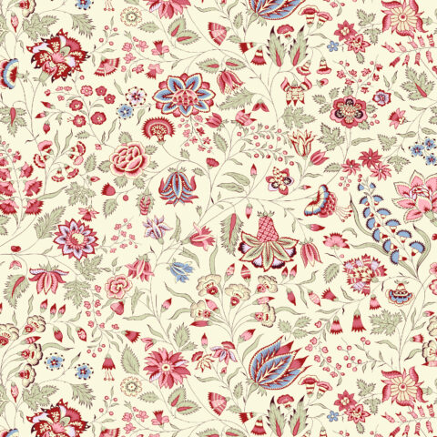 Petra Prins, Petra Prins Fabric, Petra Prins Collection, Devonstone Collections, PP1025.ECRU - Surat
