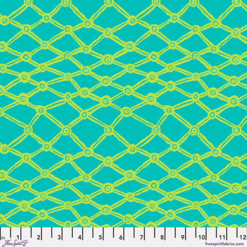 Kaffe Fassett, Kaffe Fassett Collective 2026 Collection, PWBM036.AQUA Nets