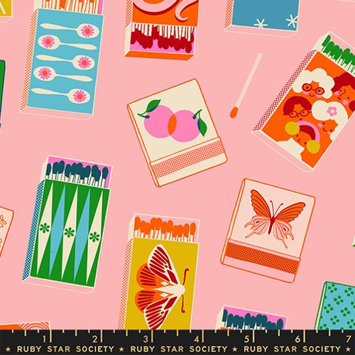 RS0109 13 - Matchmaker - Balmy Ruby Star Society, Moda, RSS, Ruby Star Society Fabrics, RSS Fabrics, Trinketry, Trinketry by Ruby Star Society, RS0109 13 - Matchmaker - Balmy