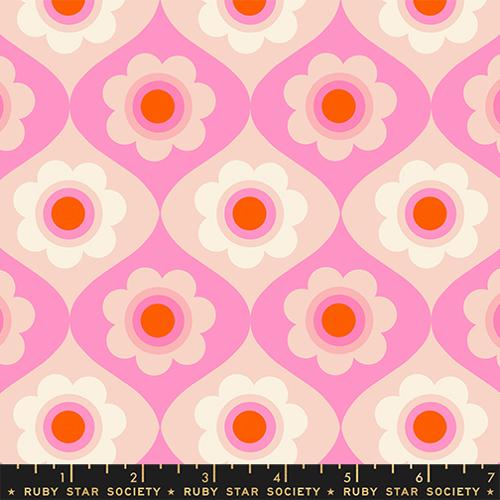 RS0114 17 - Trinketry - Flamingo Ruby Star Society, Moda, RSS, Ruby Star Society Fabrics, RSS Fabrics, Trinketry, Trinketry by Ruby Star Society, RS0114 17 - Trinketry - Flamingo
