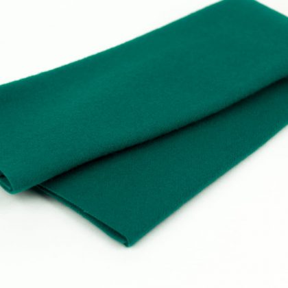 Merino Wool Fabric, 100% Superior Grade Virgin Australian Merino Wool, Collection includes 60 of Sue Spargo’s Mill-dyed colors, Sue Spargo Wool Felt, LN09 - Amazon Green