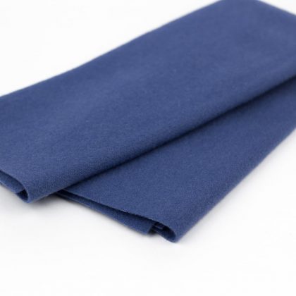 Merino Wool Fabric, 100% Superior Grade Virgin Australian Merino Wool, Collection includes 60 of Sue Spargo’s Mill-dyed colors, Sue Spargo Wool Felt, LN57 - Larkspur Blue