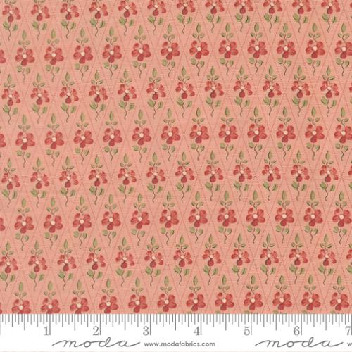 13997 16 - Paquerette Checks and Plaids Pale Rose French General Fabric, Moda Fabrics, Fleur De Paris, Fleur De Paris by French General, 13997 16 - Paquerette Checks and Plaids Pale Rose