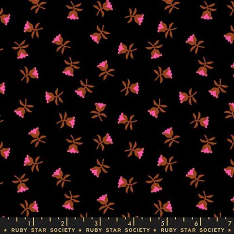 Mystic Fable - RS4151 18 - Sweetflower Floral Soft Black