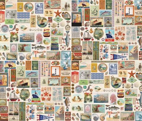 cathe holden, Moda Fabrics, Saltwater by Cathe Holden, slow stitching, Saltwater - 39581 11